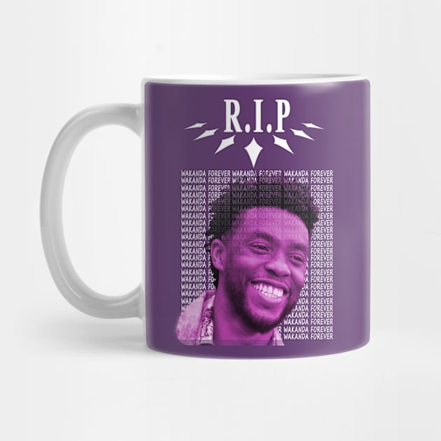 Chadwick Boseman ( WAKANDA FOREVER ) R.I.P by Ghean